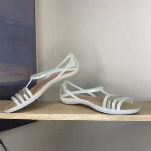 Croc jelly sandals